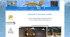 Desktop Screenshot of clubnatacionlasmatas.com